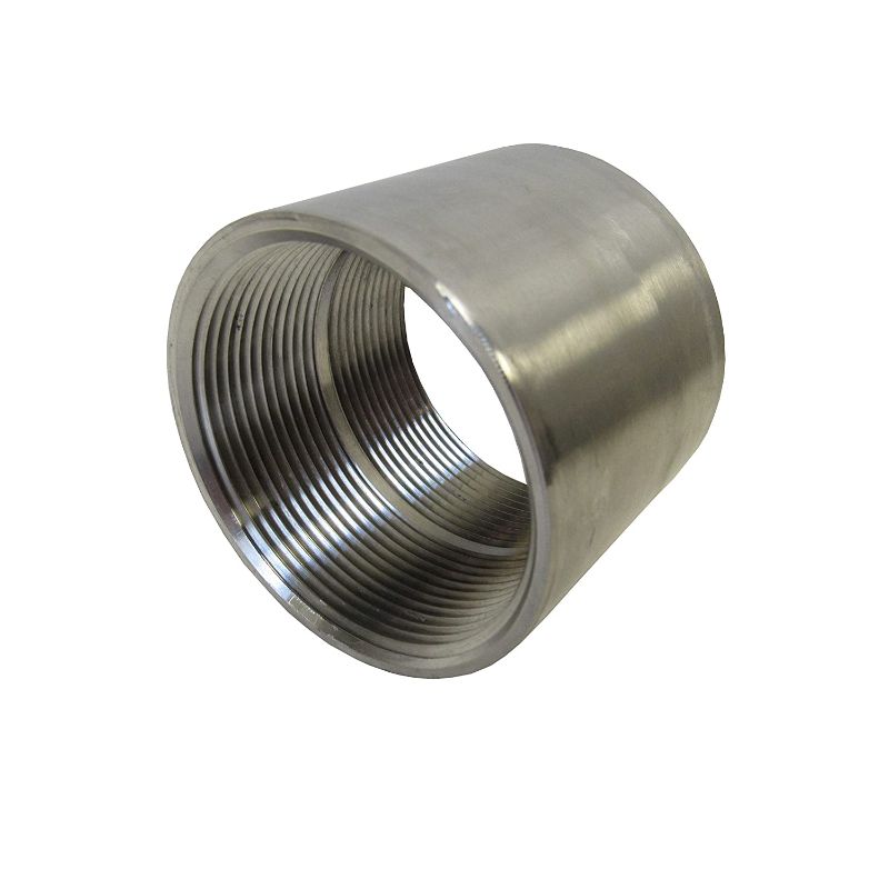 Photo 1 of 4 INCH STRAIGHT COUPLING 304 STAINLESS STEEL