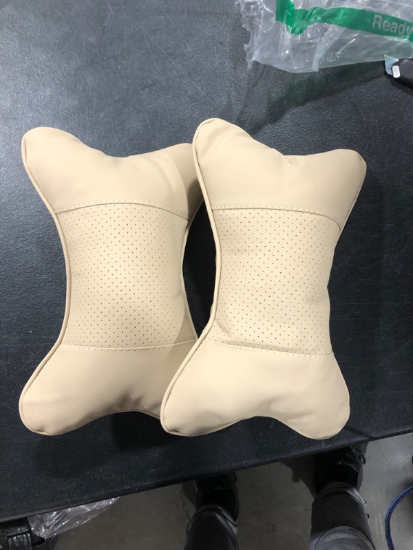 Photo 1 of 2 Pack Neck Support Pillows - Tan