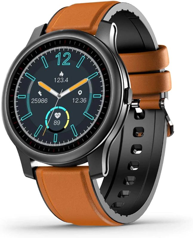 Photo 1 of MorePro F12 Smartwatch with Blood Pressure and Heart Rate Brown
