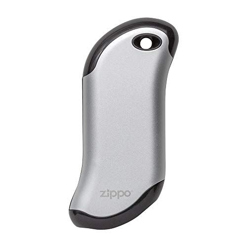 Photo 1 of Zippo Silver HeatBank 9s Rechargeable Hand Warmer
