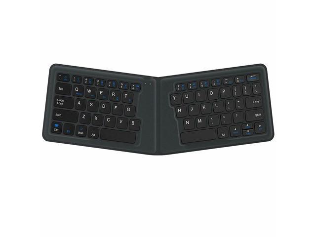 Photo 1 of iClever Foldable Bluetooth3.0 Keyboard Multi-Device Portable Keyboard for iOS