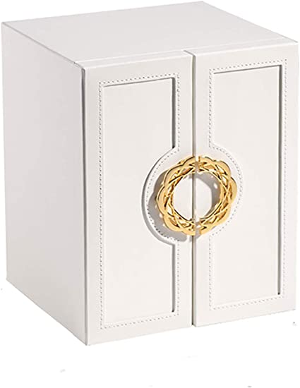 Photo 1 of AOSIFIEL Jewelry Boxes Organizers/Case Large Stand up with 5 Drawers Gift for Women Teen Girls Kids Big Jewelry Case/Holder Faux Leather Jewelry Storage/Chest Necklaces,Bracelets,Earring,Ring,Watches Storage/Organizers boxes