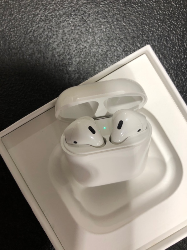 Photo 3 of Apple - AirPods with Charging Case (2nd generation) - White