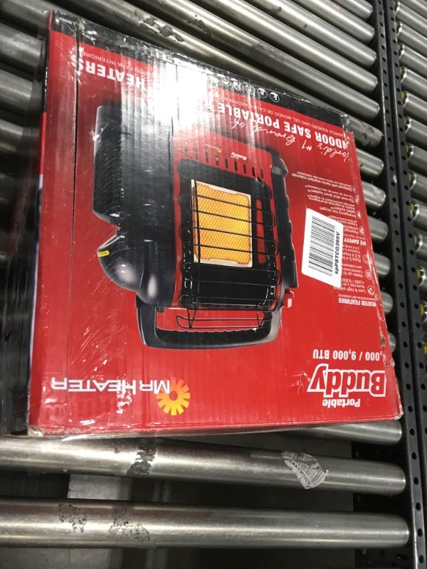 Photo 2 of Mr. Heater Buddy Portable Propane Heater, 9,000-BTU 