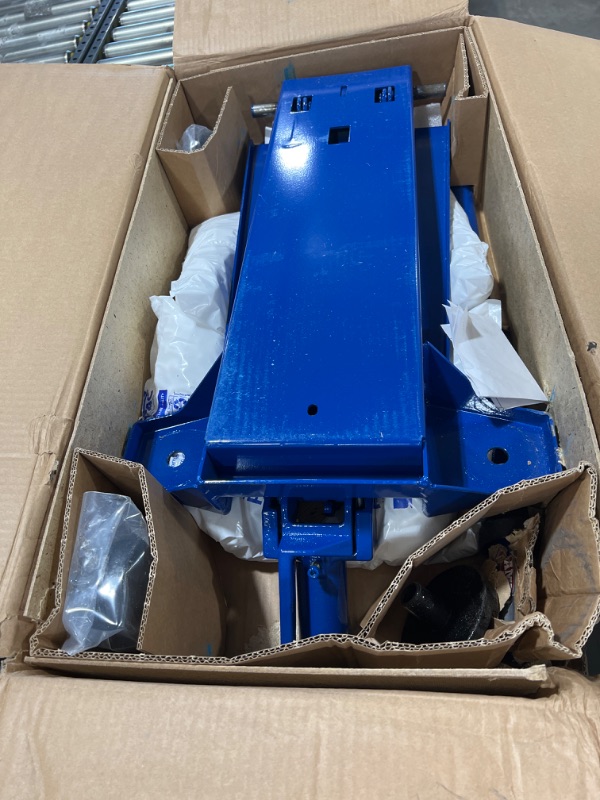 Photo 1 of AC Hydraulic DK20Q 2 Ton Low Profile Hydraulic Service Jack, Blue
