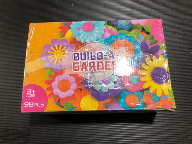 Photo 3 of Byserten Gifts for 3-6 Year Old Girls Flower Garden Building Set 98 PCS Arts and Crafts