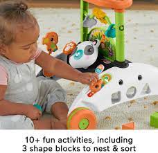 Photo 1 of 2 Sided Steady Speed Panda Walker interactive Baby Learning Toy 3 Smart Stages
