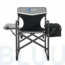 Photo 1 of Aluminum Folding Camping Chairs Heavy Duty Lightweight for Adults Black Color
