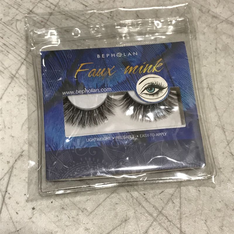 Photo 2 of BEPHOLAN 1 Pairs Faux Mink False Eyelashes (DD7) 