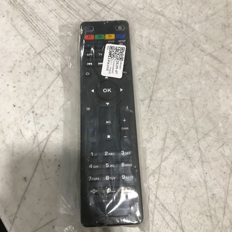 Photo 2 of Black MAG 254 Replacement Remote Control for MAG 254 250 255 265 275 Linux Tv Box OTT IPTV Set Top Box