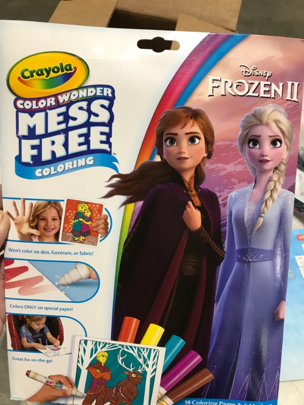 Photo 2 of Crayola Color Wonder- Frozen 2 Travel Kit