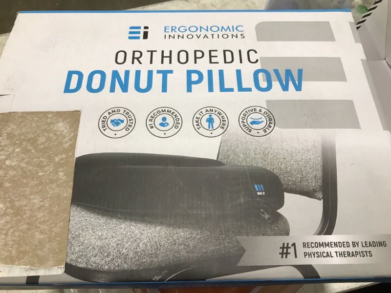 Photo 1 of Donut Pillow for Tailbone Pain Relief Cushion, Hemorrhoid Pillows for Sitting, Donut Cushion for Postpartum Pregnancy, Butt Seat Cushion, Back, Coccyx, Sciatica, Post Natal, After Surgery Support Pad