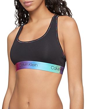 Photo 1 of [Size S] Calvin Klein Women's Pride Modern Cotton Bralette Black