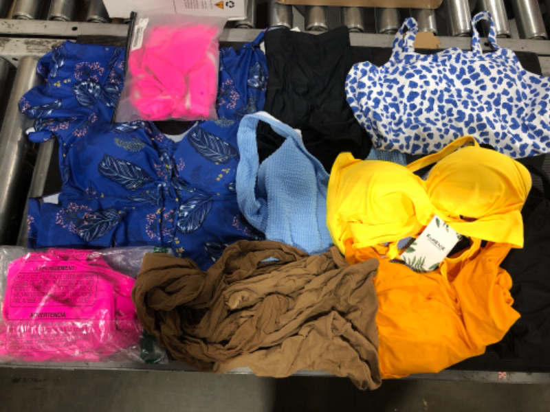 Photo 1 of 10pc Clothing Bundle- Various Swimsuits and Accessories-- Multiple Sizes and Designs
