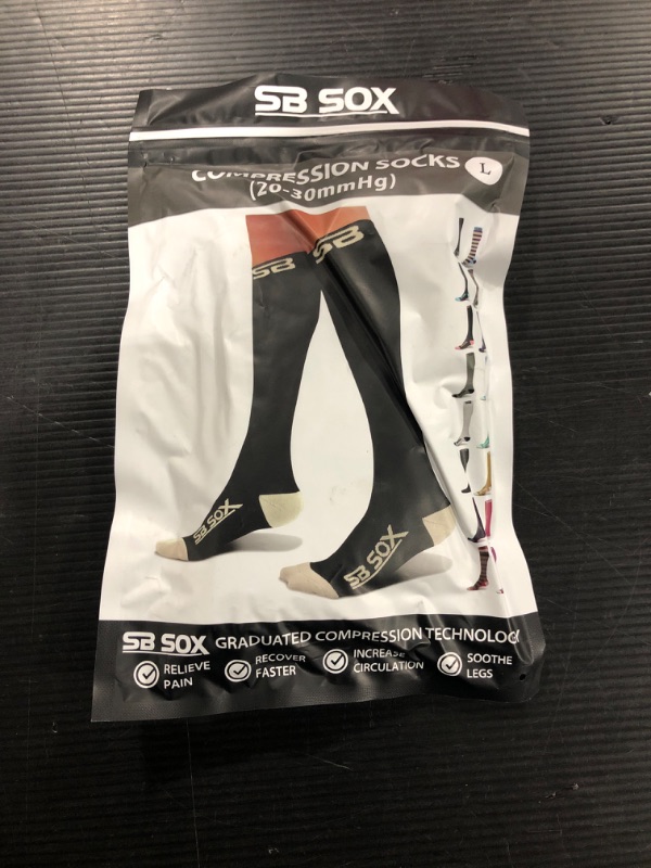 Photo 1 of [Size L] Compression Socks- Black