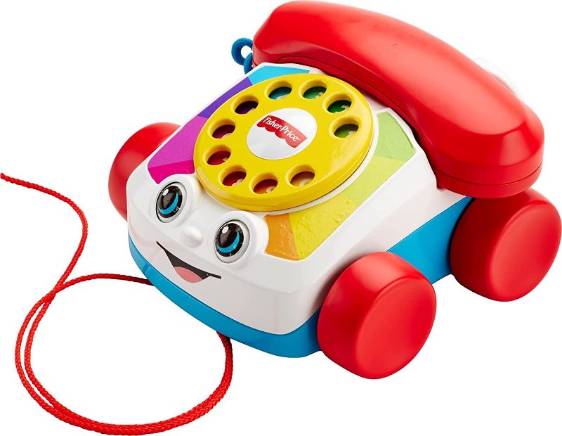 Photo 1 of Fisher-Price Chatter Telephone, Classic Infant Pull Toy
