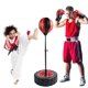 Photo 1 of FITVEN Kids Punching Bag 4.4lb with Boxing Gloves, Height Adjustable Boxing Bag,Freestanding Punching Ball for Ages 3-13 Kids 35.5-50.7 inchs adjustable Punching Bag
