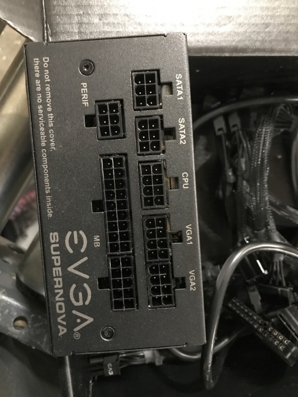 Photo 3 of EVGA SuperNOVA 650 GM, 80 Plus Gold 650W, Fully Modular, ECO Mode with DBB Fan, 123-GM-0650-Y1, Includes Power ON Self Tester, SFX Form Factor, Power Supply