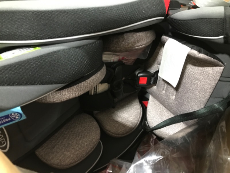 Photo 3 of Graco SlimFit 3 in 1 Car Seat -Slim & Comfy Design Saves Space in Your Back Seat, Darcie, One Size
