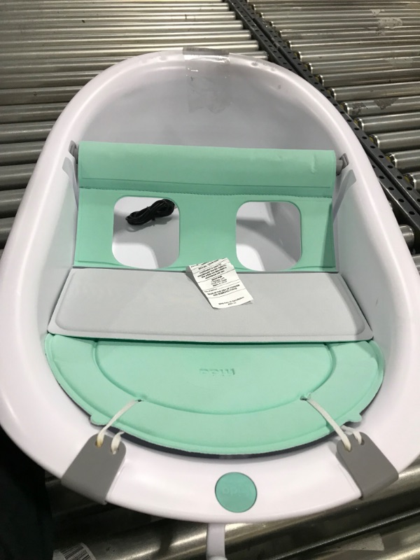 Photo 2 of 4-in-1 Grow-with-Me Bath Tub by Frida Baby Transforms Infant Bathtub to Toddler Bath Seat with Backrest for Assisted Sitting in Tub