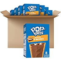 Photo 1 of 64-Count (8 x 8-Pack) Kellogg's Pop-Tarts Frosted S'mores Toaster Pastries 