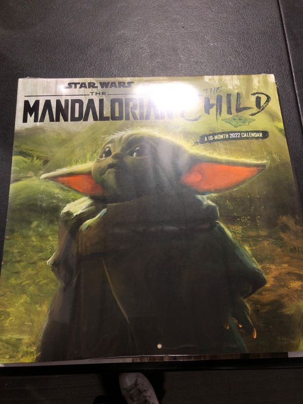 Photo 2 of 2022 Star Wars: The Mandalorian - The Child Wall Calendar