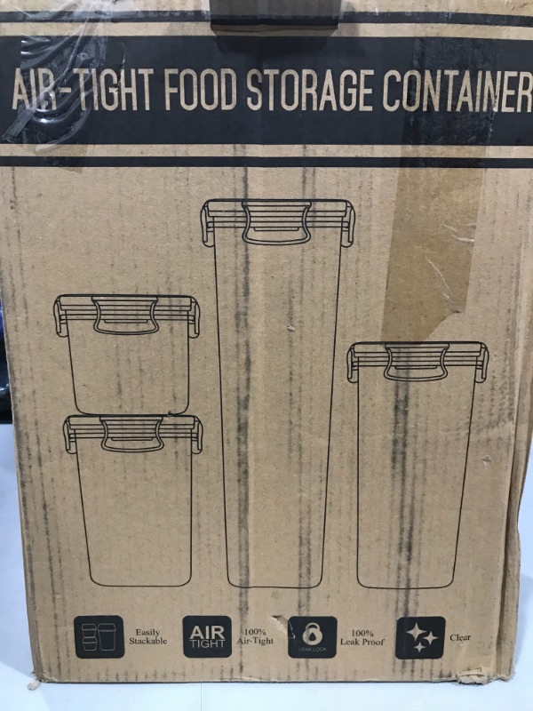 Photo 1 of air-tight food storage containers 48 PIECES