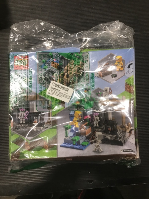 Photo 2 of LEGO Minecraft The Skeleton Dungeon 21189 Building Toy Set for Kids, Boys, and Girls Ages 8+; Includes a Spawner and Cave Explorer; Fun Gaming Gift (364 Pieces), Multicolor