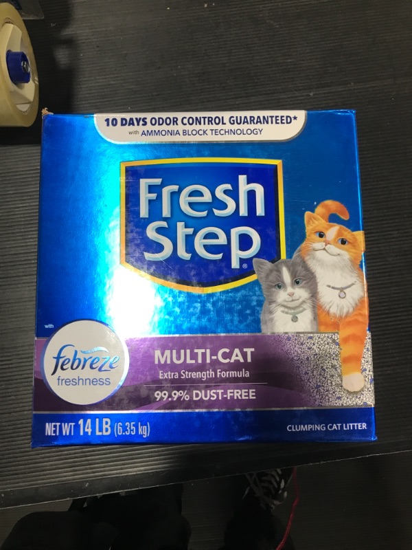 Photo 2 of 02049 14 Lb. Multi-Cat Scoopable Scented Cat Litter
