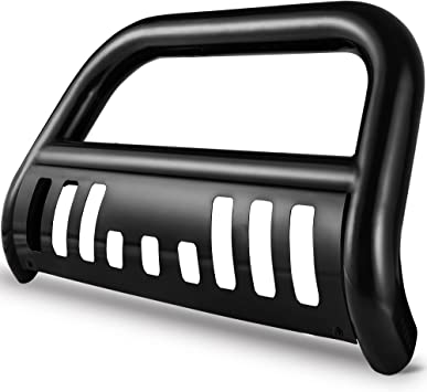 Photo 1 of AUTOSAVER88 Bull Bar Compatible for 05-15 Toyota Tacoma 3" Tube Brush Push Grille Guard Front Bumper (Black)