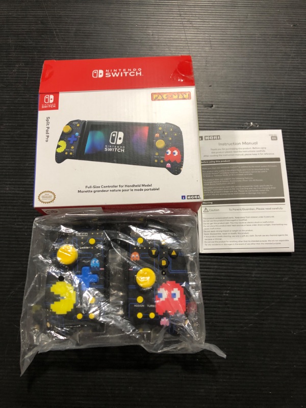 Photo 2 of Hori Nintendo Switch Split Pad Pro (Pac-Man) Ergonomic Controller for Handheld Mode - Officially Licensed By Nintendo and Namco - Nintendo Switch
