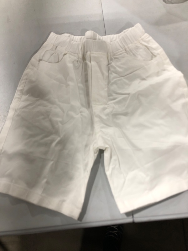 Photo 1 of 140/57 size white shorts 