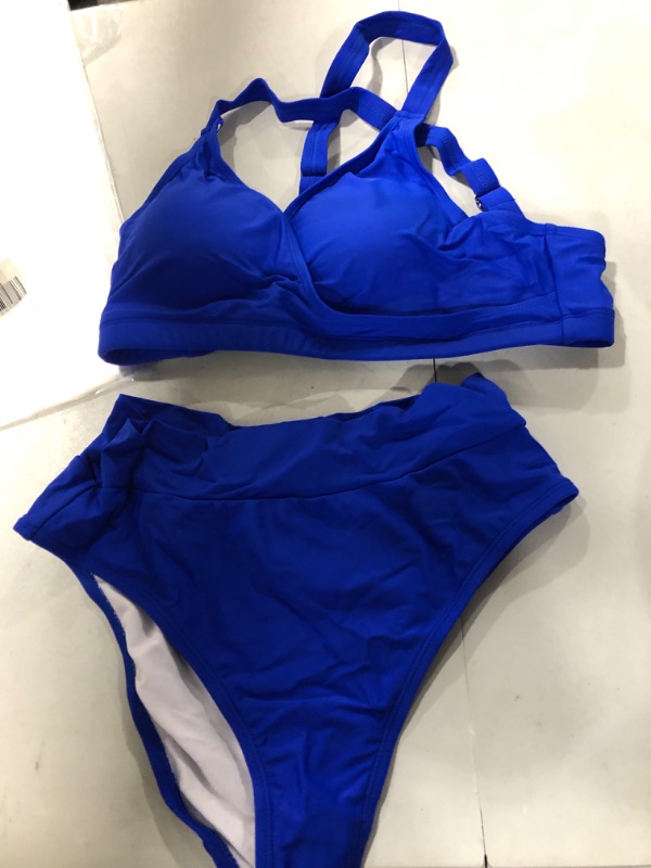 Photo 1 of 2 piece Lrg size swim suit 