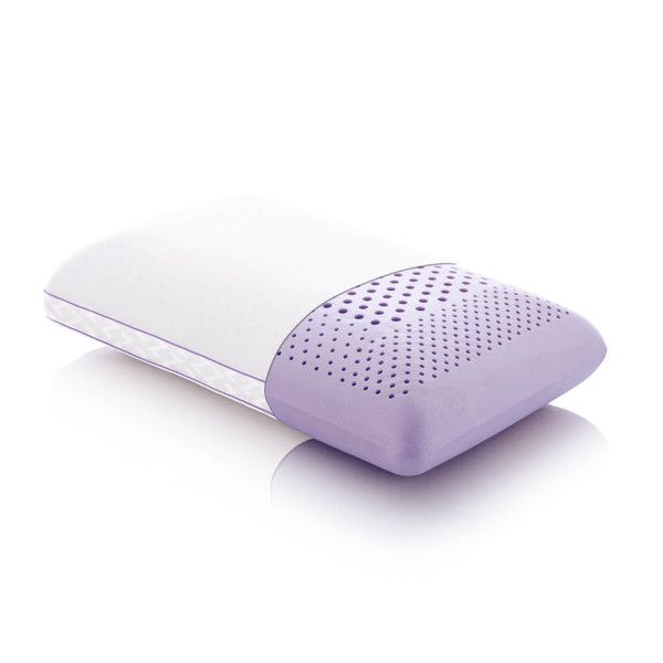 Photo 1 of Z-Zoned Dough Lavender Infused Memory Foam Pillow (Medium - Specialty)
