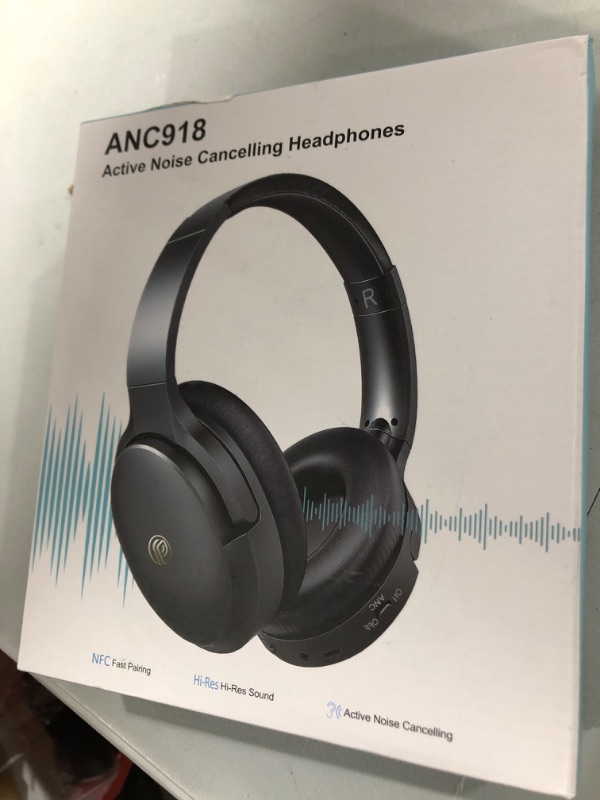 Photo 1 of ANC 918 Active noise canceling headphones 