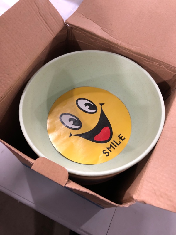 Photo 1 of 6 pack smile face bowls 