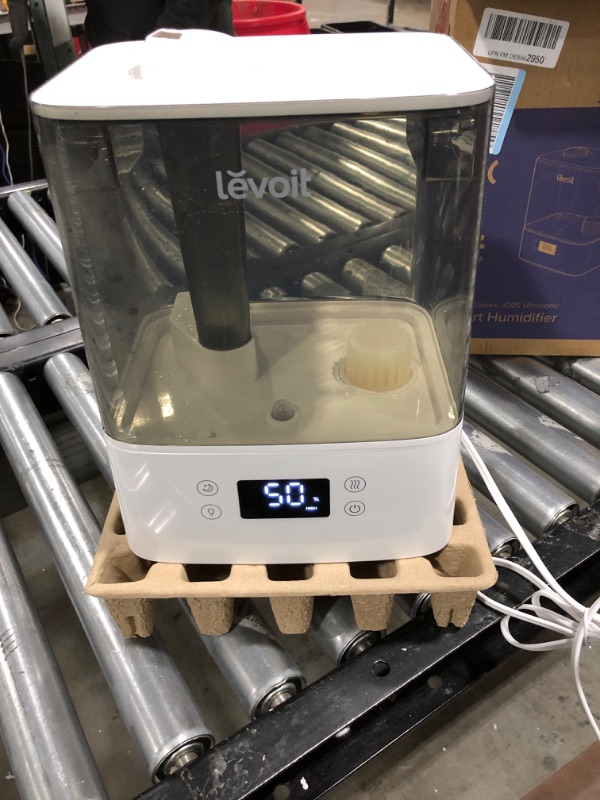 Photo 1 of LEVOIT Humidifiers for Bedroom Large Room Home, 6L Cool Mist Top Fill Essential Oil Diffuser for Baby and Plants, Smart App & Voice Control, Rapid Humidification and Humidity Setting, Quiet Sleep Mode
