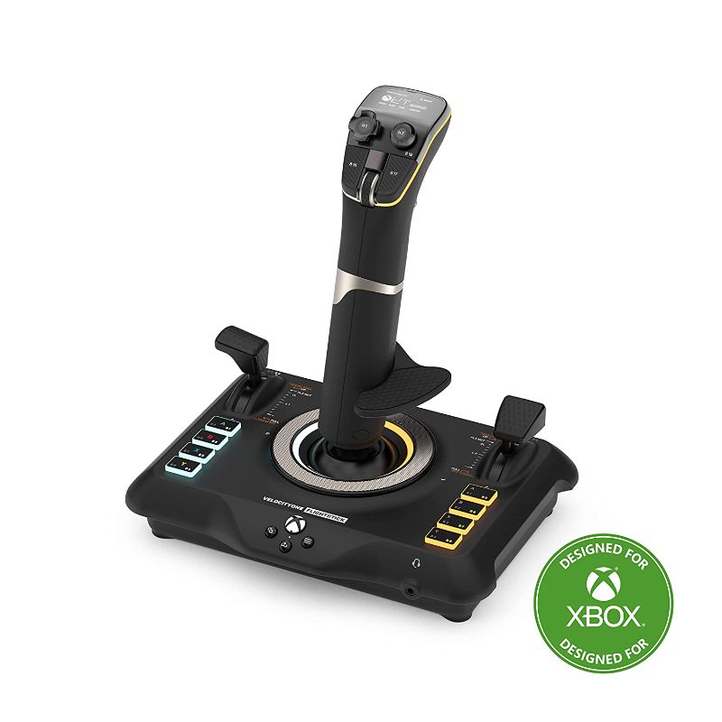 Photo 1 of Turtle Beach VelocityOne Flightstick Universal Simulation Controller Joystick for Air & Space Combat Simulation – Xbox Series X, Xbox Series S, Xbox One, Windows 10, and Windows 11 PCs
