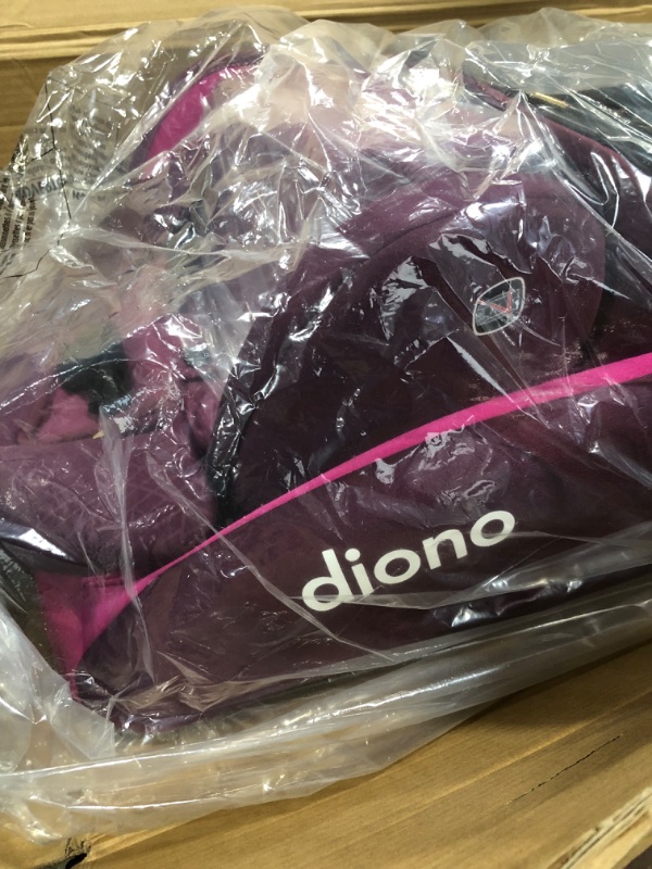 Photo 1 of Diono Radian 3RXT, 4-in-1 Convertible Car Seat, Rear and Forward Facing, Steel Core, Ultimate Safety and Protection, Slim Fit 3 Across, Purple Plum
