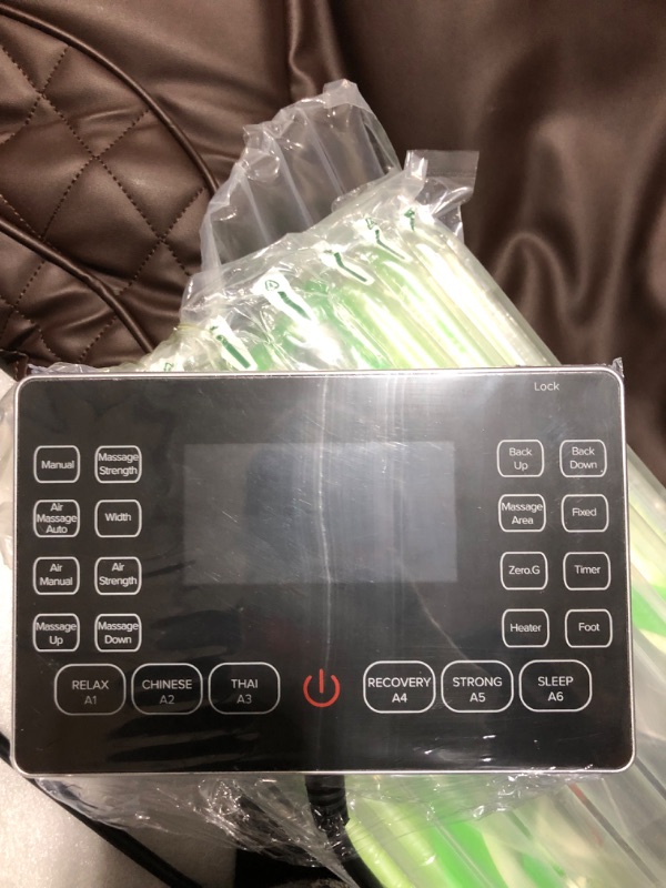 Photo 7 of Real Relax Massage Chair, Full Body Zero Gravity SL-Track Massage Chair, Shiatsu Massage Recliner Chair with Heat Body Scan Bluetooth Foot Roller