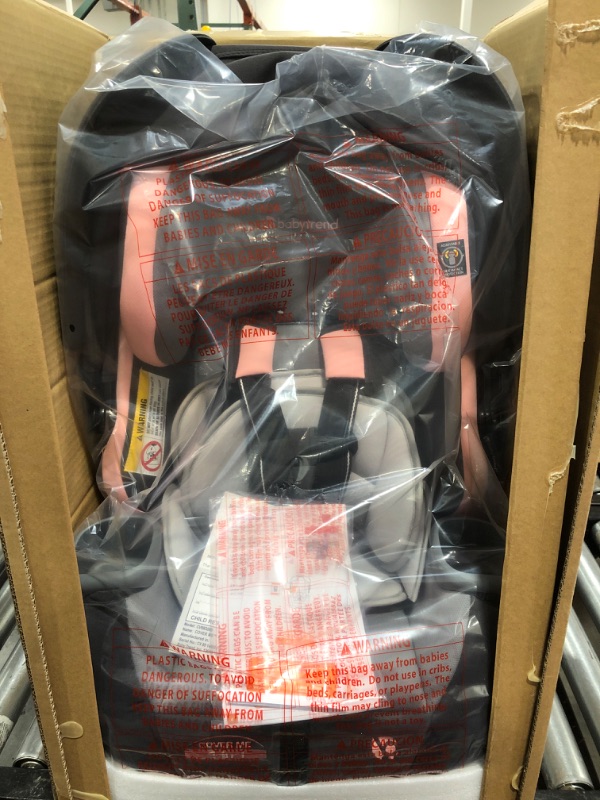 Photo 2 of Baby Trend Cover Me 4 in 1 Convertible Car Seat, Quartz Pink