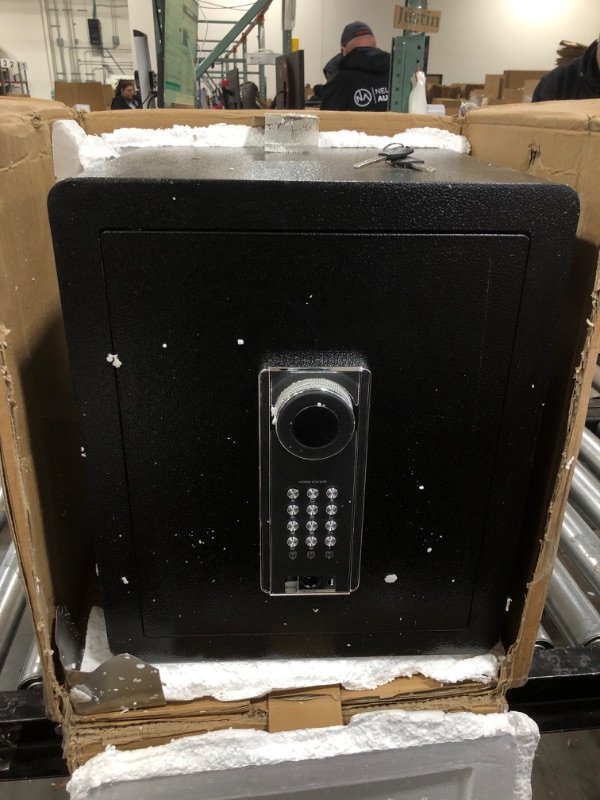 Photo 2 of 2.2 Cub Security Safe and Safe Box with Digital Keypad,Fireproof Safe with Inner Cabinet LED Light,Money Safe box for Home Hotel Business 2.2Cub