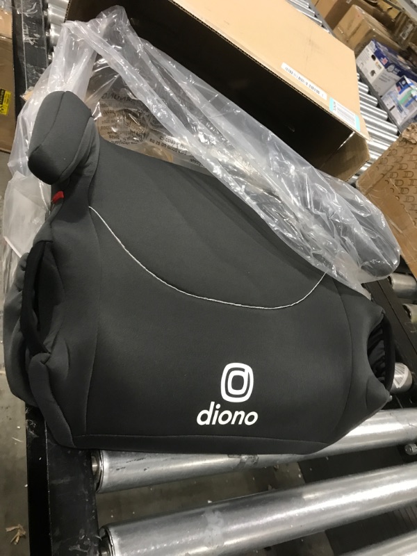 Photo 2 of Diono Solana, No Latch, Single Backless Booster Car Seat, Lightweight, Machine Washable Covers, Cup Holders, Charcoal Gray 2021 Single Charcoal Gray1008231710
LPNPMOE1033538
