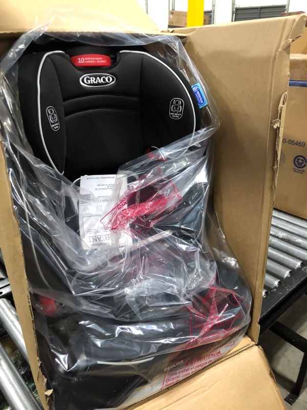 Photo 2 of Graco Atlas 65 2 in 1 Harness Booster Seat | Harness Booster and High Back Booster in One, Glacier , 19x22x25 Inch