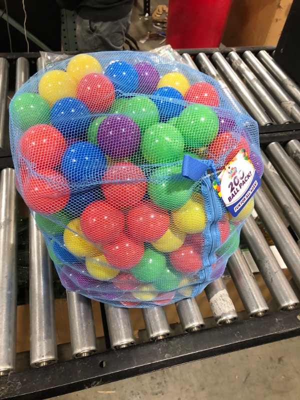 Photo 1 of 200 Ball Pit Balls for Kids – Plastic Ball Refill Pack for Kids |
