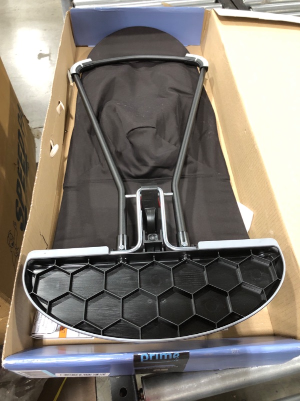 Photo 1 of Babybjorn Balance Bouncer Soft Cotton - Black/Dark Gray