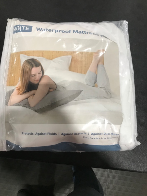 Photo 2 of  Queen Mattress Pad Cover Waterproof, Quilted Fitted Queen Mattress Protector with Ultra Soft & Absorbent Surface and Deep Pocket to 14 inch, Stain Protection
