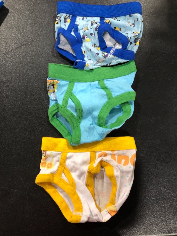 Photo 1 of Bluey Toddler Boys 3 Pack Bluey Briefs size 4T