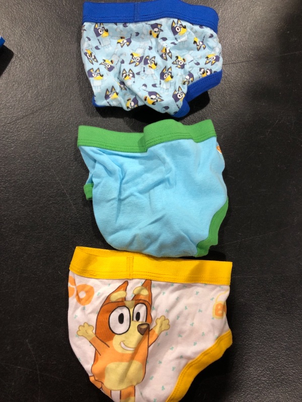 Photo 2 of Bluey Toddler Boys 3 Pack Bluey Briefs size 4T