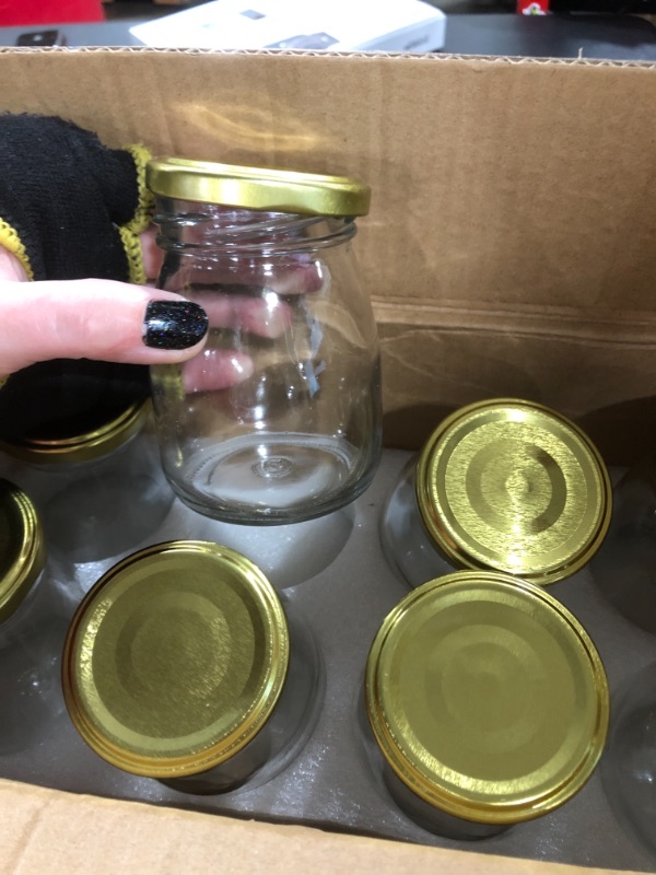 Photo 1 of 200ml jars with lids